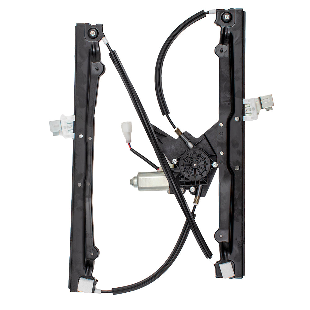 Brock Replacement Pair Set Front Power Window Lift Regulators & Motor Assemblies Compatible with 02-10 Explorer & Sport Trac Mountaineer AL2Z7823201B 8L2Z7823200AA