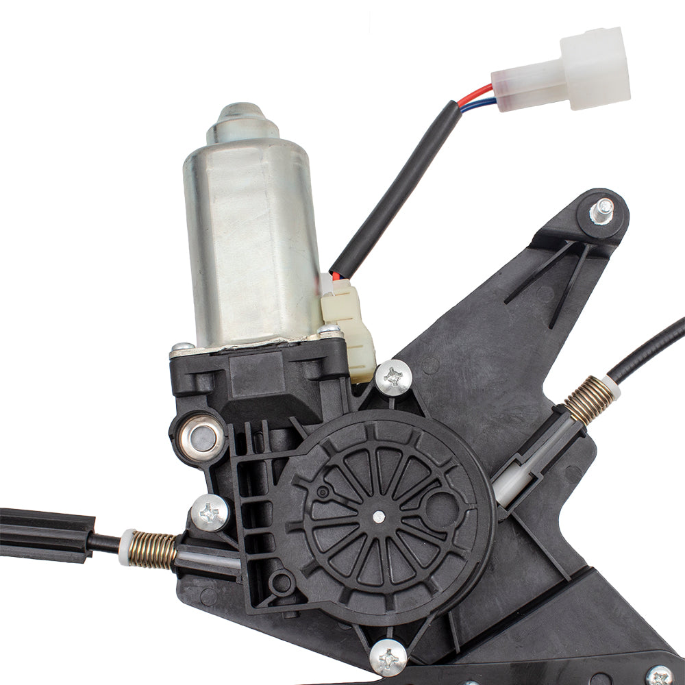 Brock Replacement Pair Set Front Power Window Lift Regulators & Motor Assemblies Compatible with 02-10 Explorer & Sport Trac Mountaineer AL2Z7823201B 8L2Z7823200AA