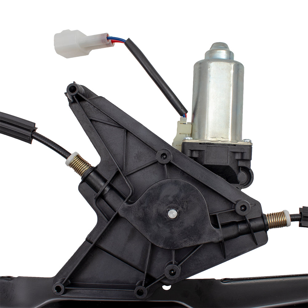 Brock Replacement Pair Set Front Power Window Lift Regulators & Motor Assemblies Compatible with 02-10 Explorer & Sport Trac Mountaineer AL2Z7823201B 8L2Z7823200AA