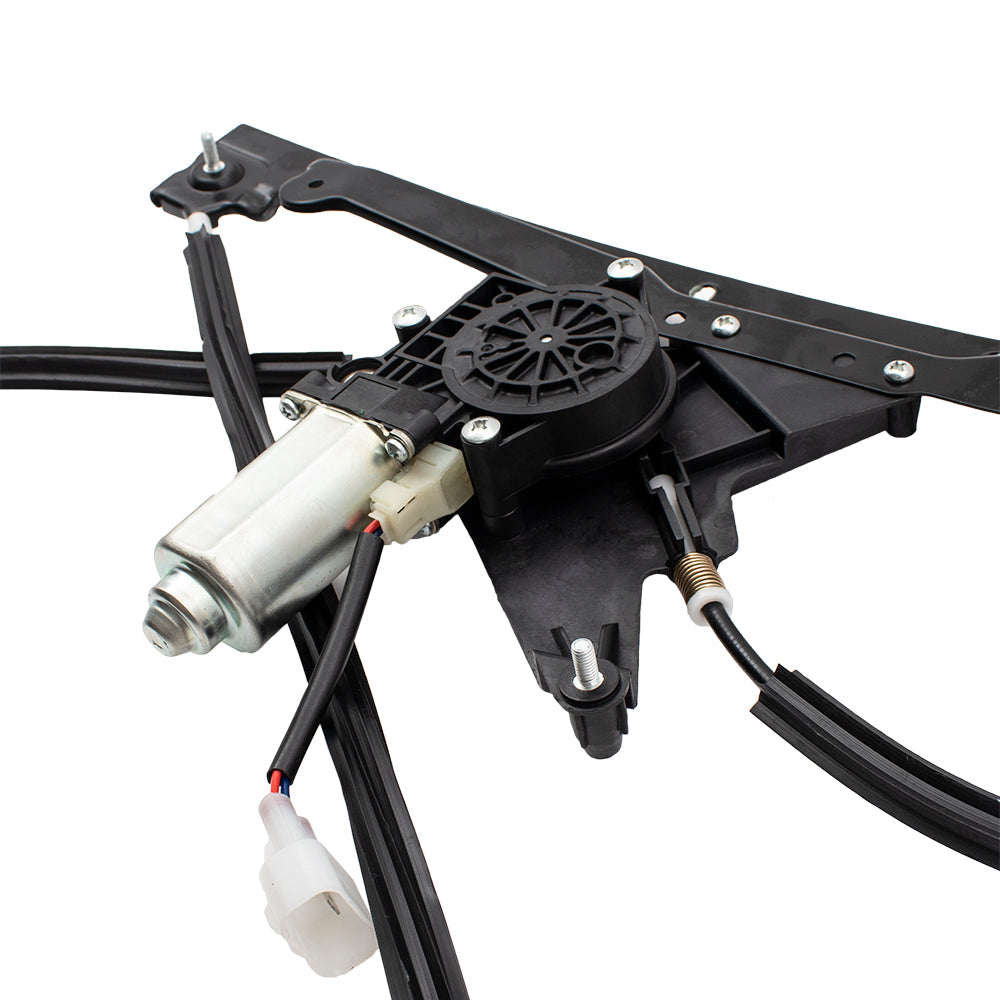 Brock Replacement Drivers Front Power Window Lift Regulator with Motor Assembly Compatible with 02-10 Explorer & Sport Trac Mountaineer AL2Z7823201B