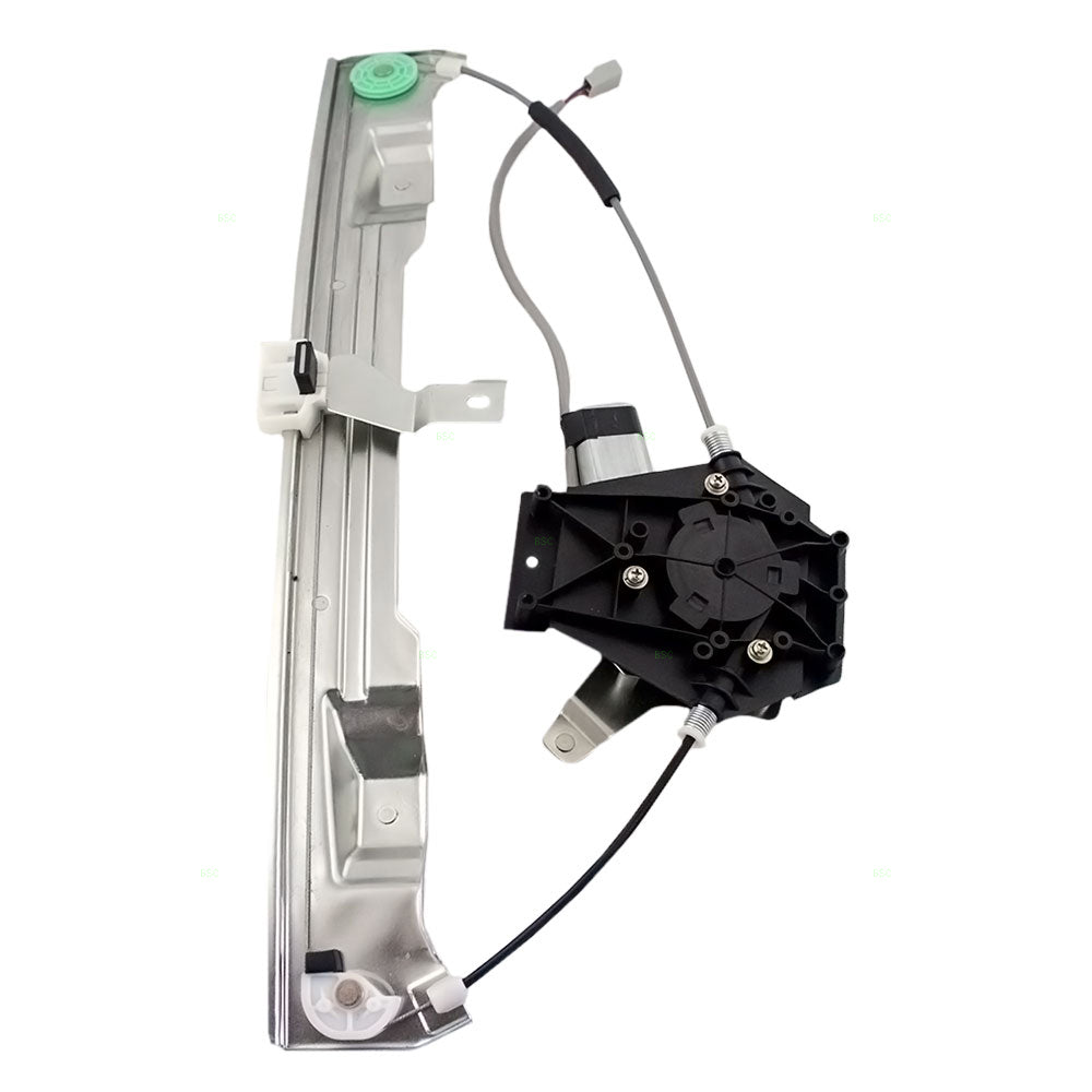 Brock Replacement Passengers Rear Power Window Lift Regulator & Motor Assembly Compatible with 02-10 Explorer/Sport Trac Aviator Mountaineer 6L2Z7827000BA