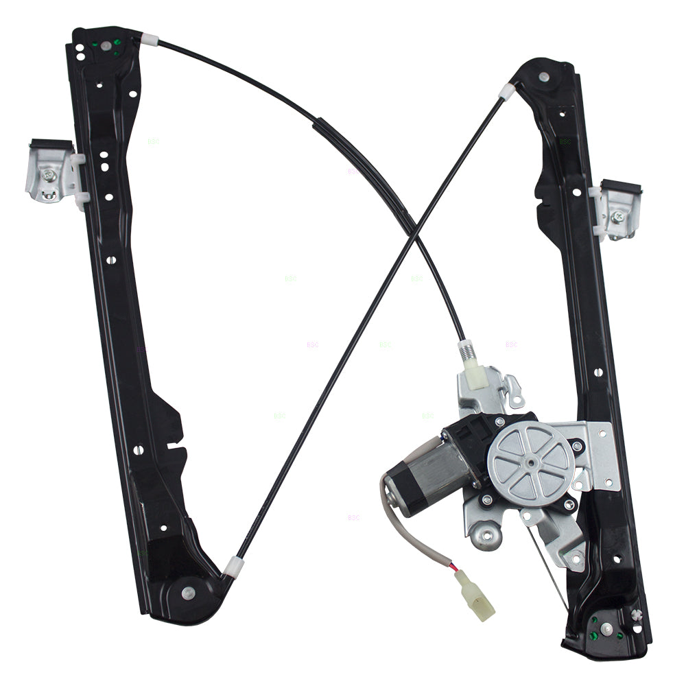 Brock Replacement Drivers Front Power Window Lift Regulator w/ Motor Assembly Compatible with 2008-2011 Focus Sedan 8S4Z5423395AA