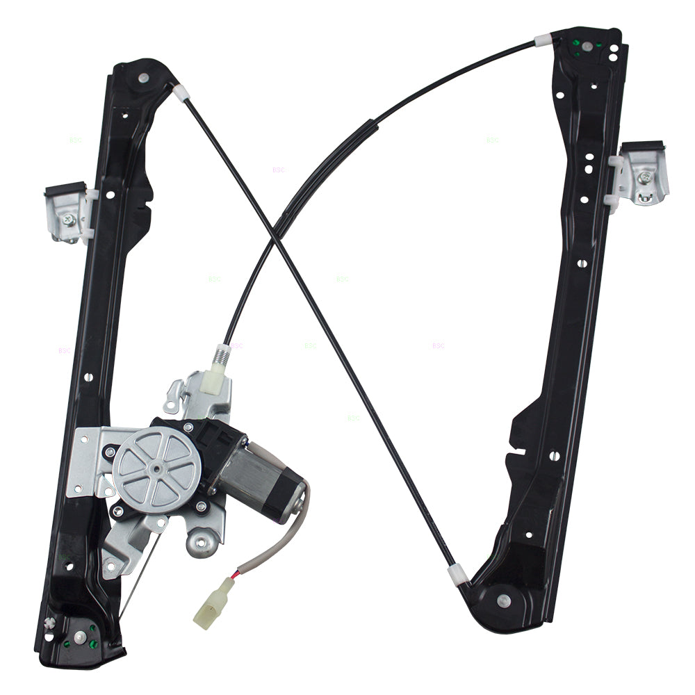Brock Replacement Passengers Front Power Window Lift Regulator w/ Motor Assembly Compatible with 2008-2011 Focus Sedan 8S4Z5423200BA