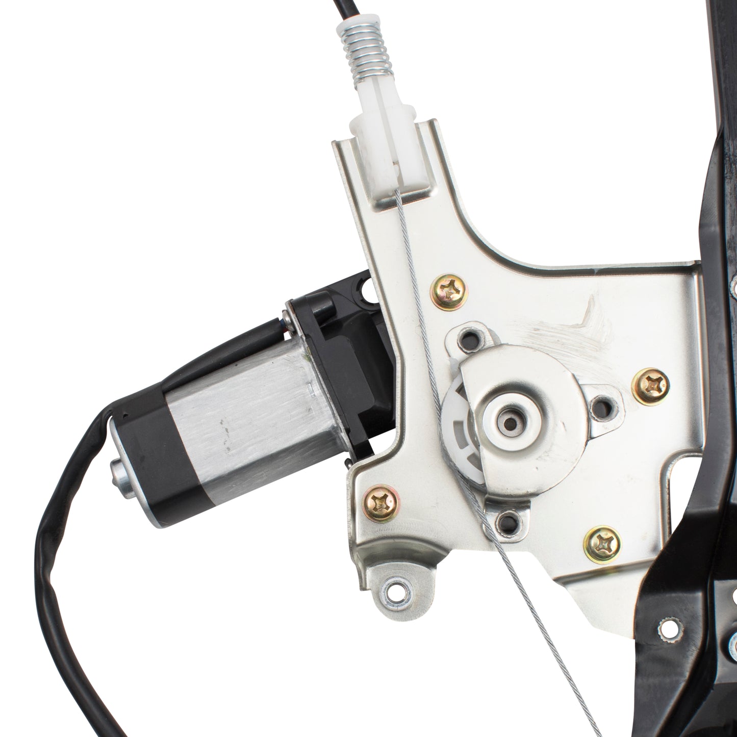 Brock Replacement Passengers Front Power Window Lift Regulator with Motor Assembly Compatible with 2000-2007 Focus 4-Door Sedan Wagon Hatchback 6S4Z5423200BB