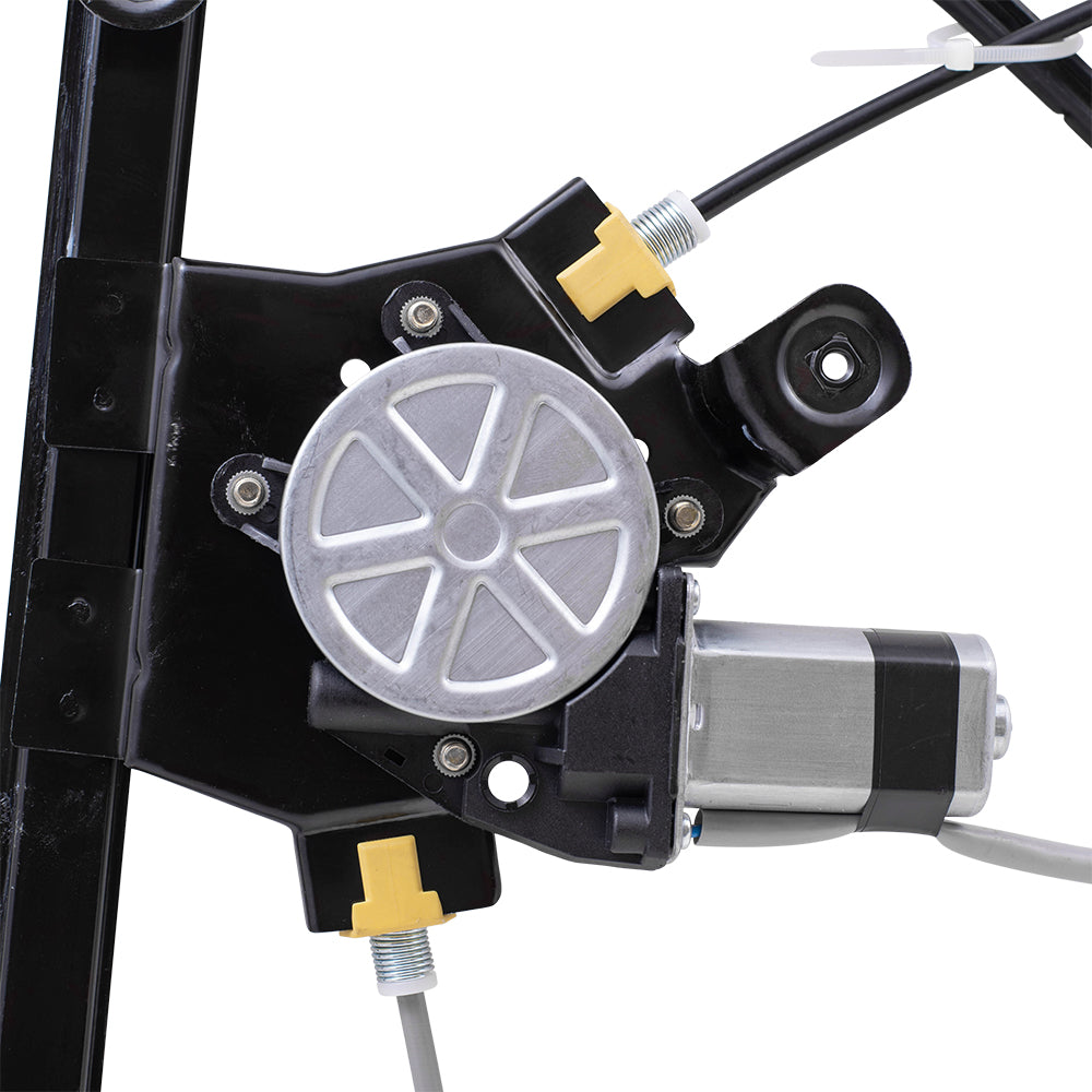 Brock Replacement Passengers Front Power Window Lift Regulator with Motor Assembly Compatible with 04-08 F150 SuperCab Pickup Truck 6L3Z1823200BA