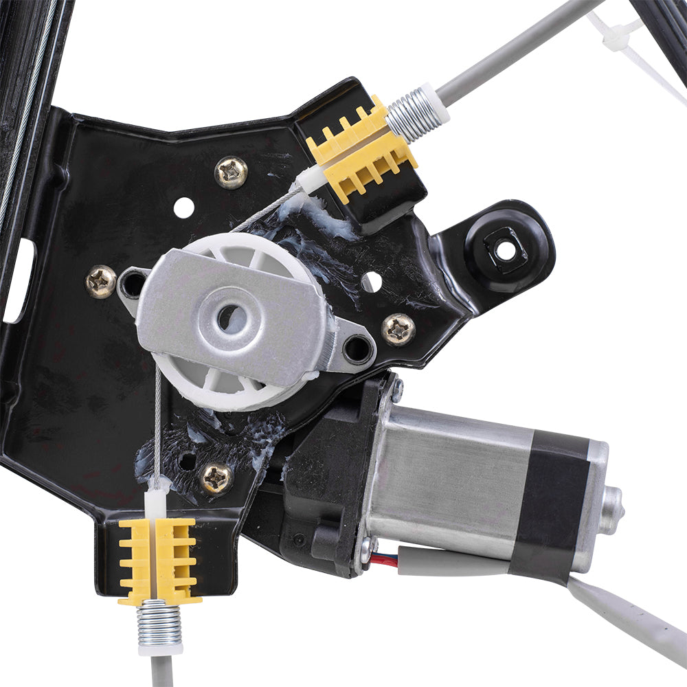 Brock Replacement Drivers Front Power Window Lift Regulator with Motor Assembly Compatible with 04-08 F150 Regular/Crew Cab Pickup Truck 4L3Z1523201CA