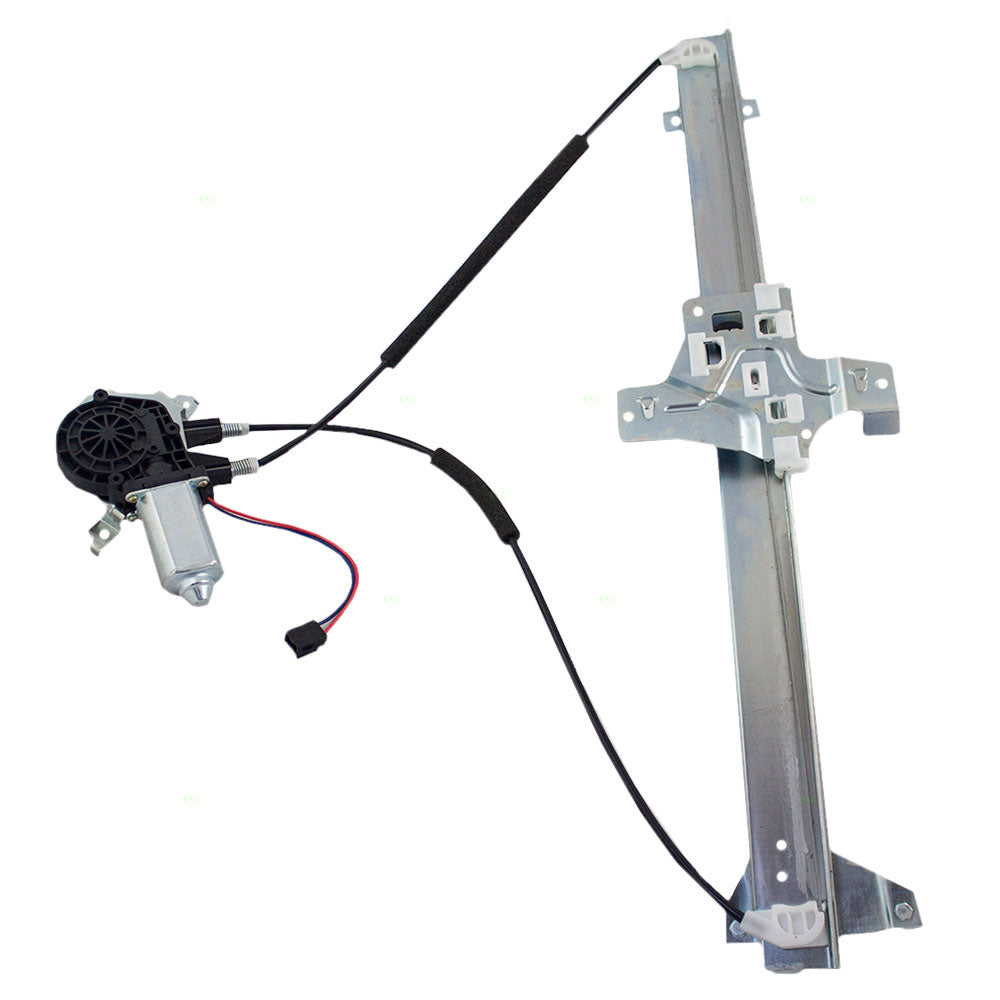 Brock Driver Side Left Front Power Window Regulator and Motor Assembly Compatible with 1992-2014 Ford E-Series 1999-2025 Ford E-Series Super Duty 3552-1994L