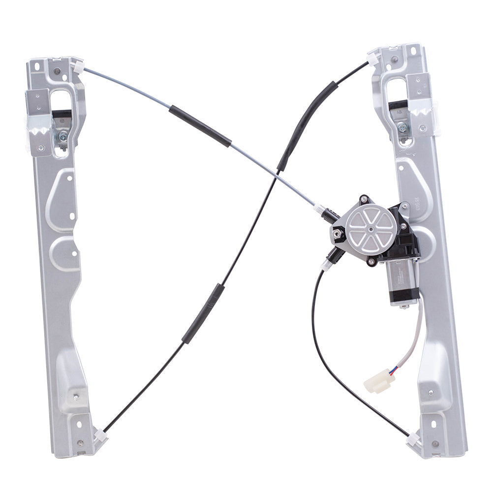Brock Replacement Driver Front Power Window Lift Regulator with Motor Assembly Compatible with 2009-2010 F-150 2010 F150 SVT Raptor Pickup Truck