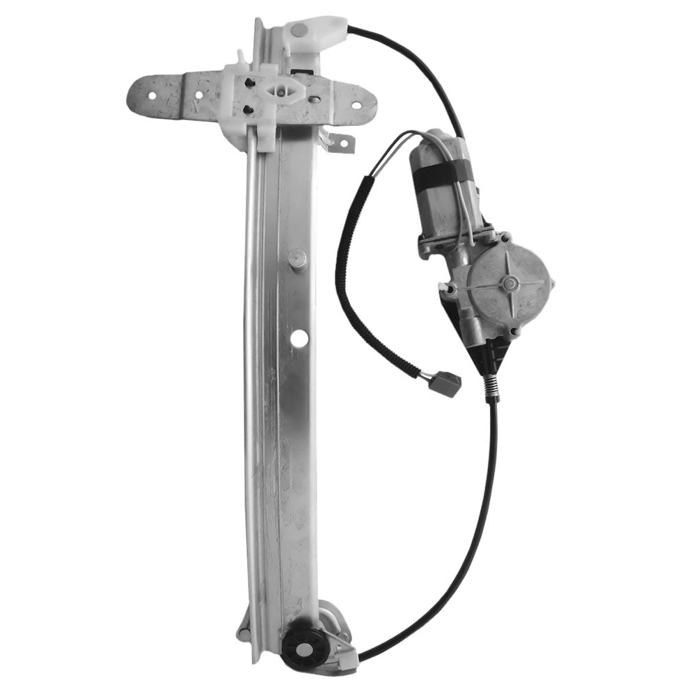Brock Replacement Drivers Rear Power Window Lift Regulator with Motor Assembly Compatible with 1998-2011 Town Car 7W1Z5427001A