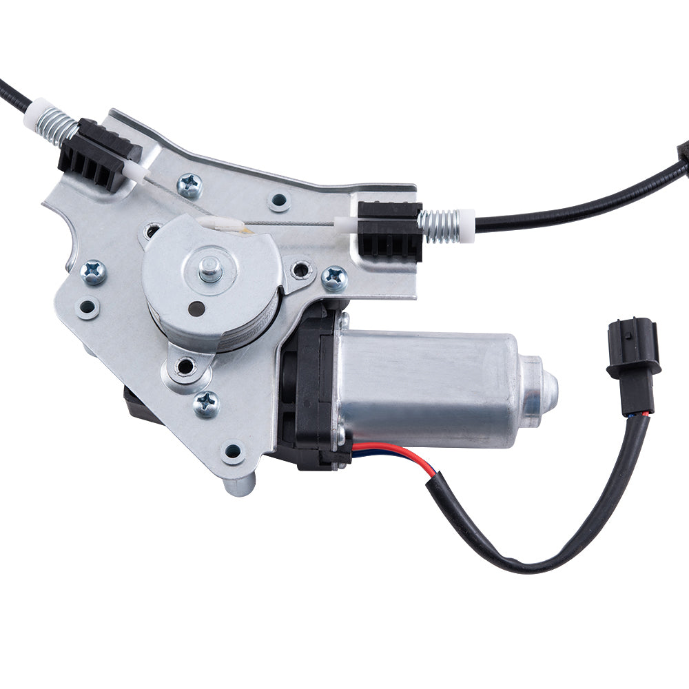 Brock Replacement Passengers Front Power Window Lift Regulator with Motor Assembly Compatible with 2008-2012 Escape 2008-2011 Mariner & Hybrid