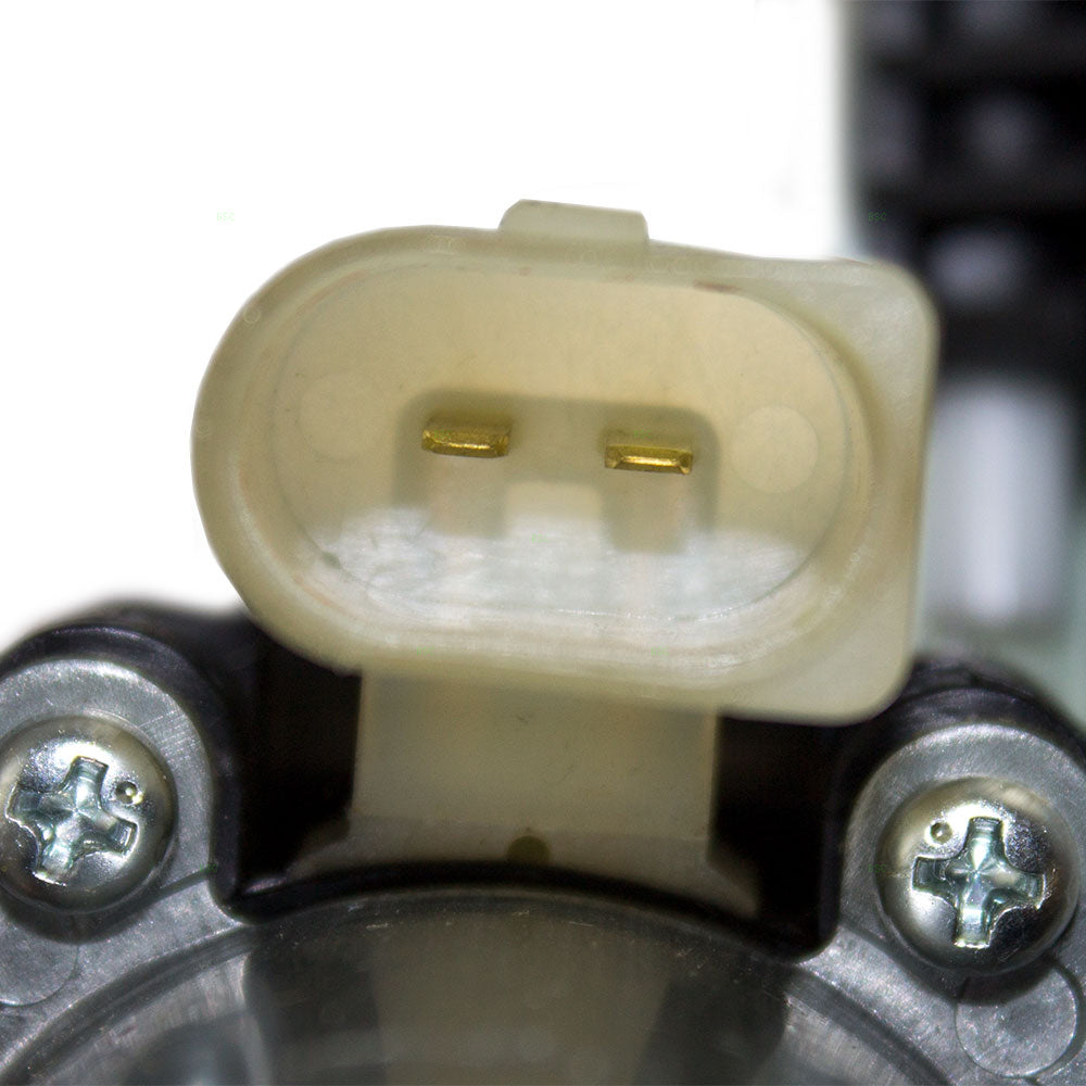 Window Regulator w/ Motor for 2000-2007 Focus 3 Door Hatchback Front 6S4Z6123201BB Left FO1350167