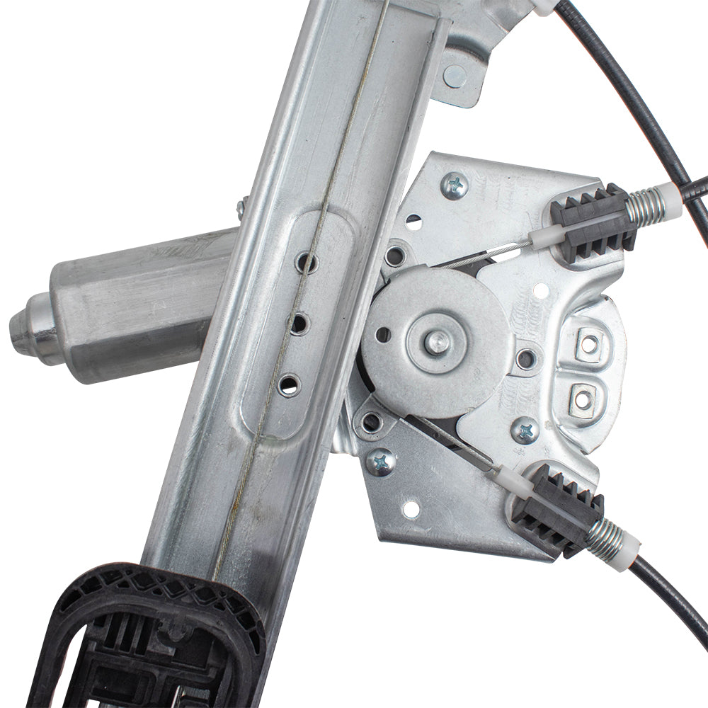 Brock Replacement Drivers Front Power Window Regulator with Motor Left Assembly Compatible with CJ5Z7823201A