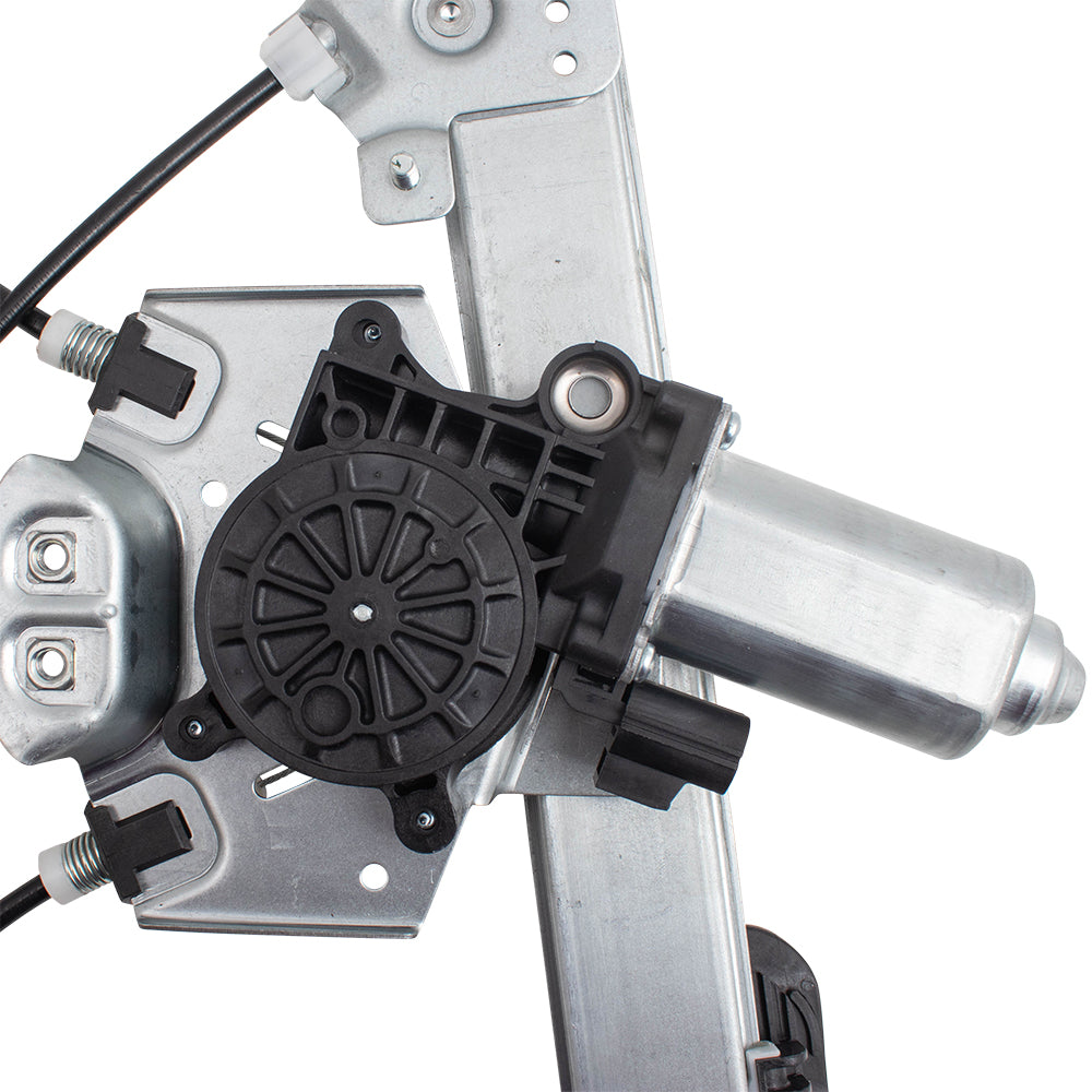 Brock Replacement Drivers Front Power Window Regulator with Motor Left Assembly Compatible with CJ5Z7823201A