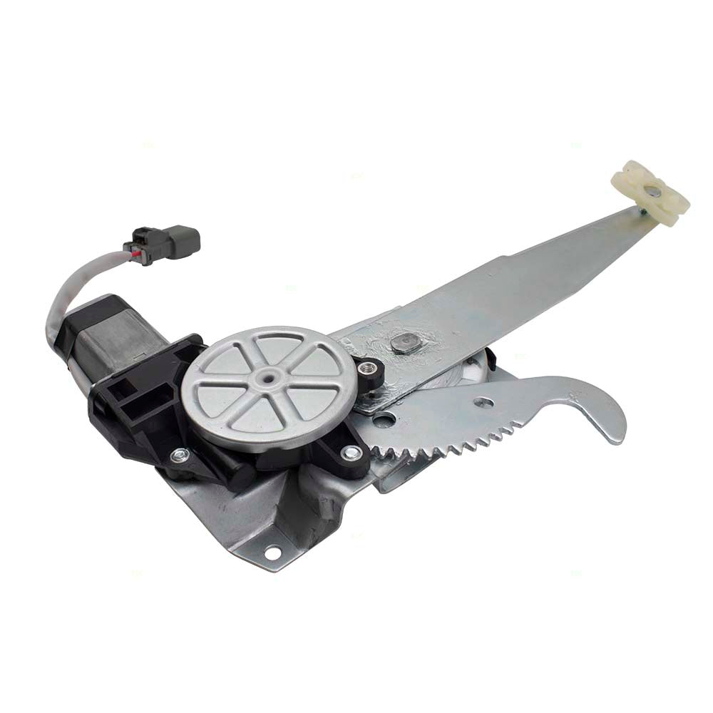 Brock Replacement Drivers Rear Power Window Lift Regulator w/ Motor Assembly Compatible with 2003-2007 Taurus 2003-2005 Sable 3F1Z5427001AA