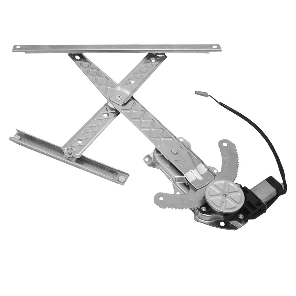 Brock Replacement Drivers Front Power Window Lift Regulator with Motor Assembly Compatible with 1997-1998 F150 F250 Pickup Truck F65Z1523209AB