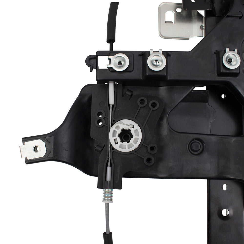 Brock Replacement Drivers Rear Power Window Lift Regulator Left Compatible with 03-06 Expedition Navigator SUV 6L1Z7827009AA