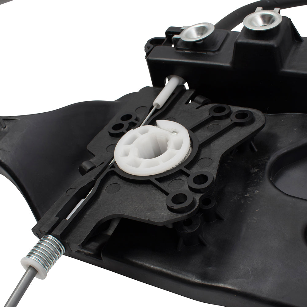 Brock Replacement Drivers Rear Power Window Lift Regulator Left Compatible with 03-06 Expedition Navigator SUV 6L1Z7827009AA