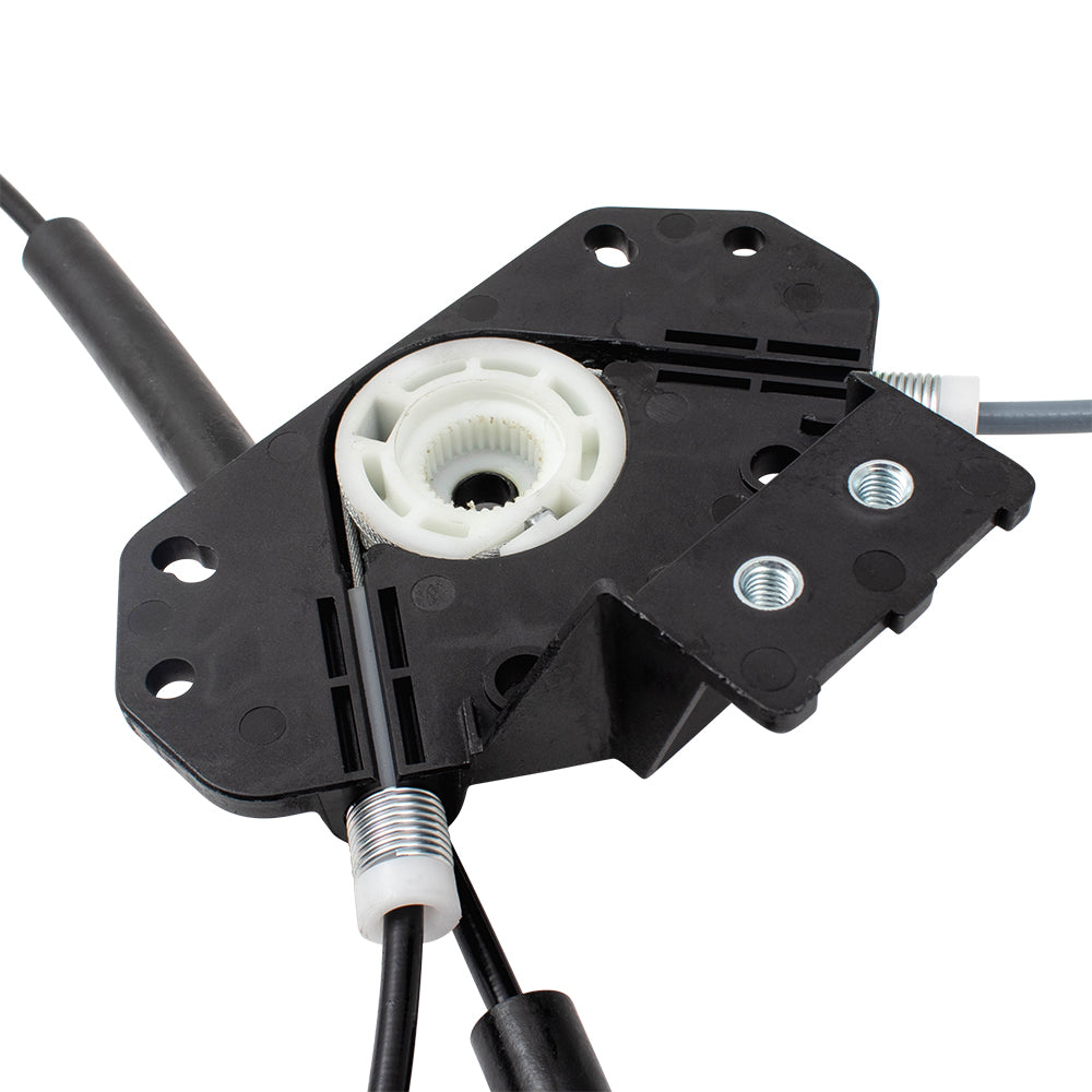 Brock Replacement Passengers Front Power Window Lift Regulator Compatible with 2013-2019 Escape w/ One Touch Open