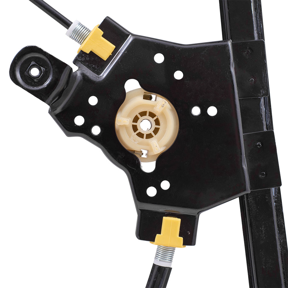 Brock Replacement Drivers Rear Power Window Regulator Compatible with 2004-2008 F150 Crew Cab 2006-2008 Mark LT Pickup Truck