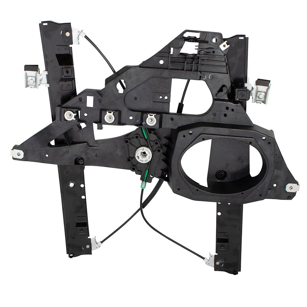 Brock Aftermarket Replacement Front Driver Left Passenger Right Power Window Regulator Without Motor Set Compatible With 2007-2017 Ford Expedition BL1Z 7823201 AA BL1Z 7823200 AA
