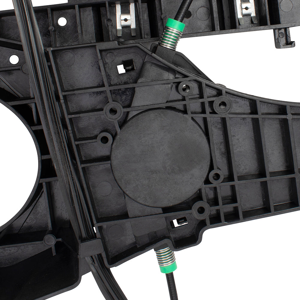 Brock Aftermarket Replacement Front Driver Left Passenger Right Power Window Regulator Without Motor Set Compatible With 2007-2017 Ford Expedition BL1Z 7823201 AA BL1Z 7823200 AA