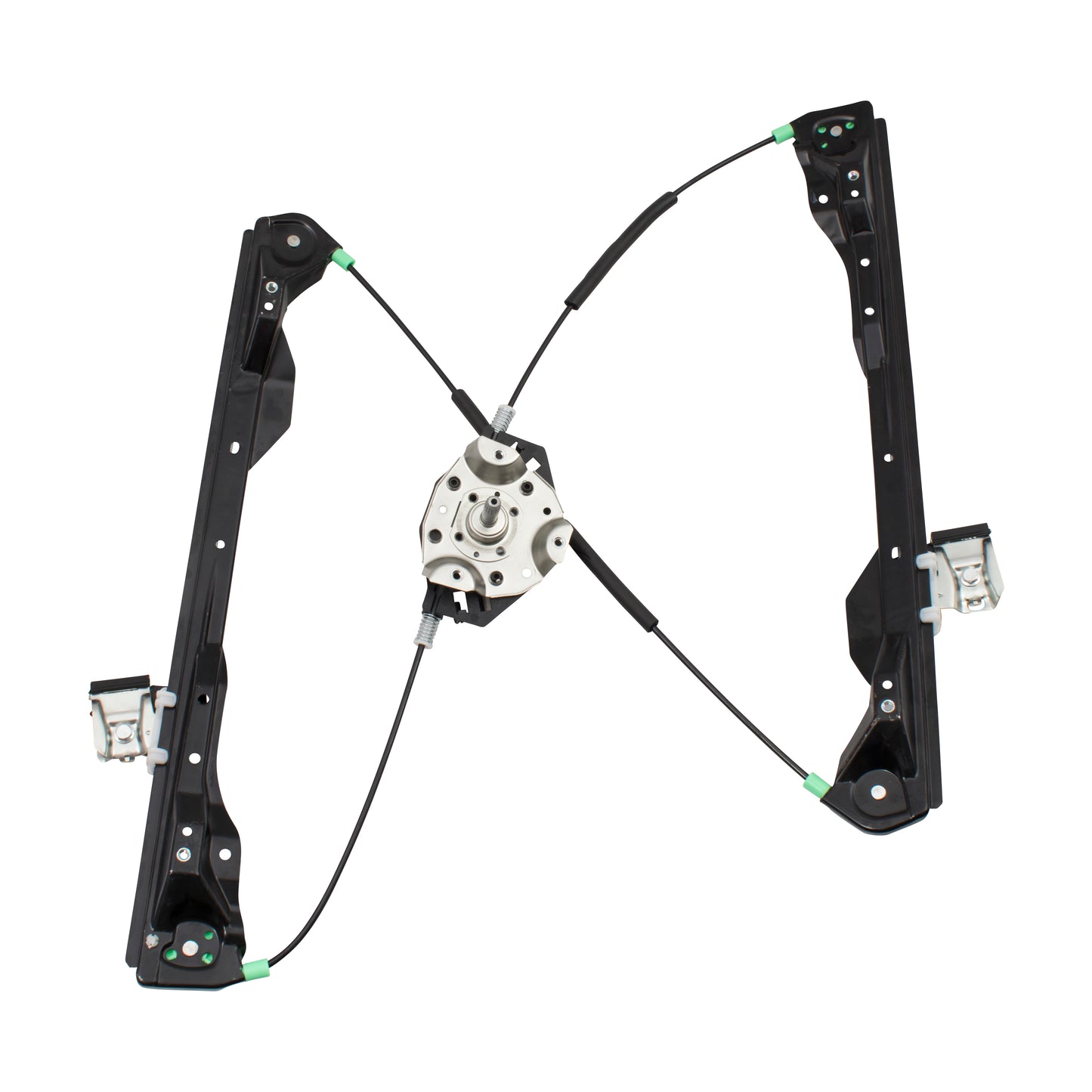 Brock Replacement Passengers Front Manual Window Regulator Compatible with 00-07 Focus 3-Door Hatchback Models 6S4Z6123200AA