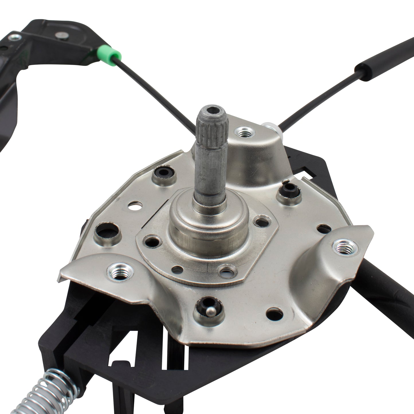 Brock Replacement Passengers Front Manual Window Regulator Compatible with 00-07 Focus 3-Door Hatchback Models 6S4Z6123200AA