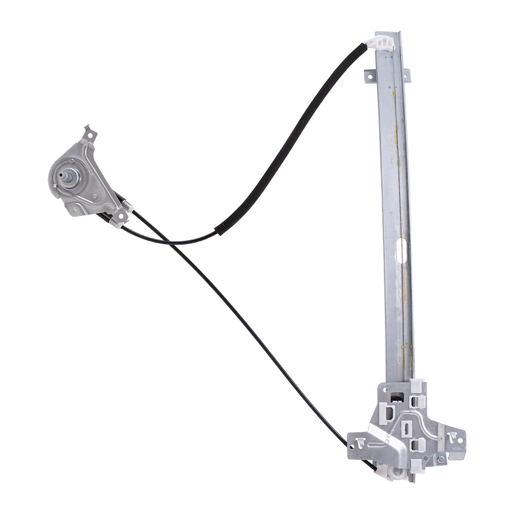 Brock Replacement Drivers Front Manual Window Lift Regulator Compatible with 1992-2014 E-Series 2015-2016 E350 Van 6C2Z1523201BA
