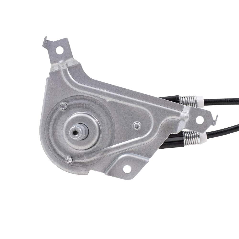 Brock Replacement Drivers Front Manual Window Lift Regulator Compatible with 1992-2014 E-Series 2015-2016 E350 Van 6C2Z1523201BA