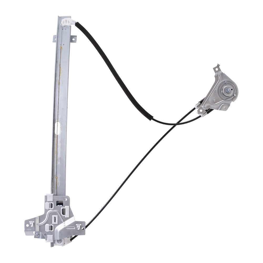 Brock Replacement Passengers Front Manual Window Lift Regulator Compatible with 1992-2014 E-Series 2015-2016 E350 Van 6C2Z1523200BA