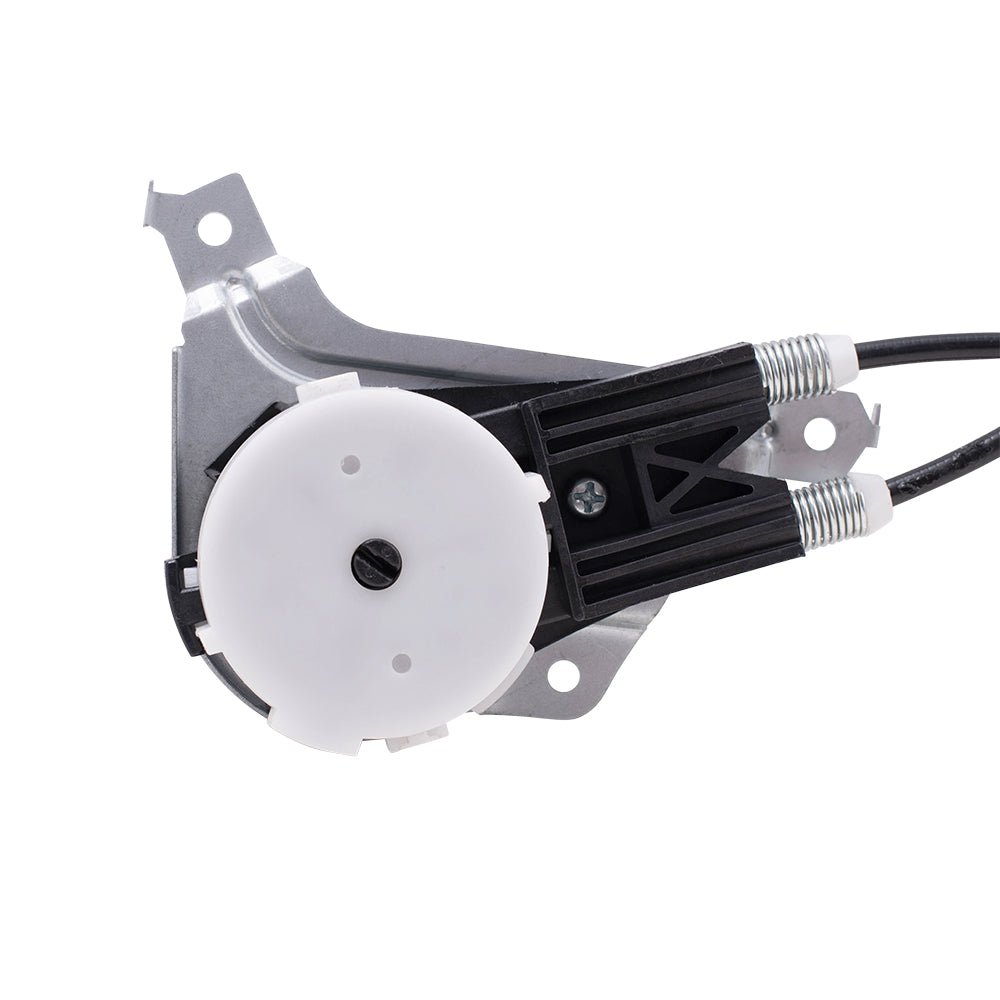 Brock Replacement Passengers Front Manual Window Lift Regulator Compatible with 1992-2014 E-Series 2015-2016 E350 Van 6C2Z1523200BA