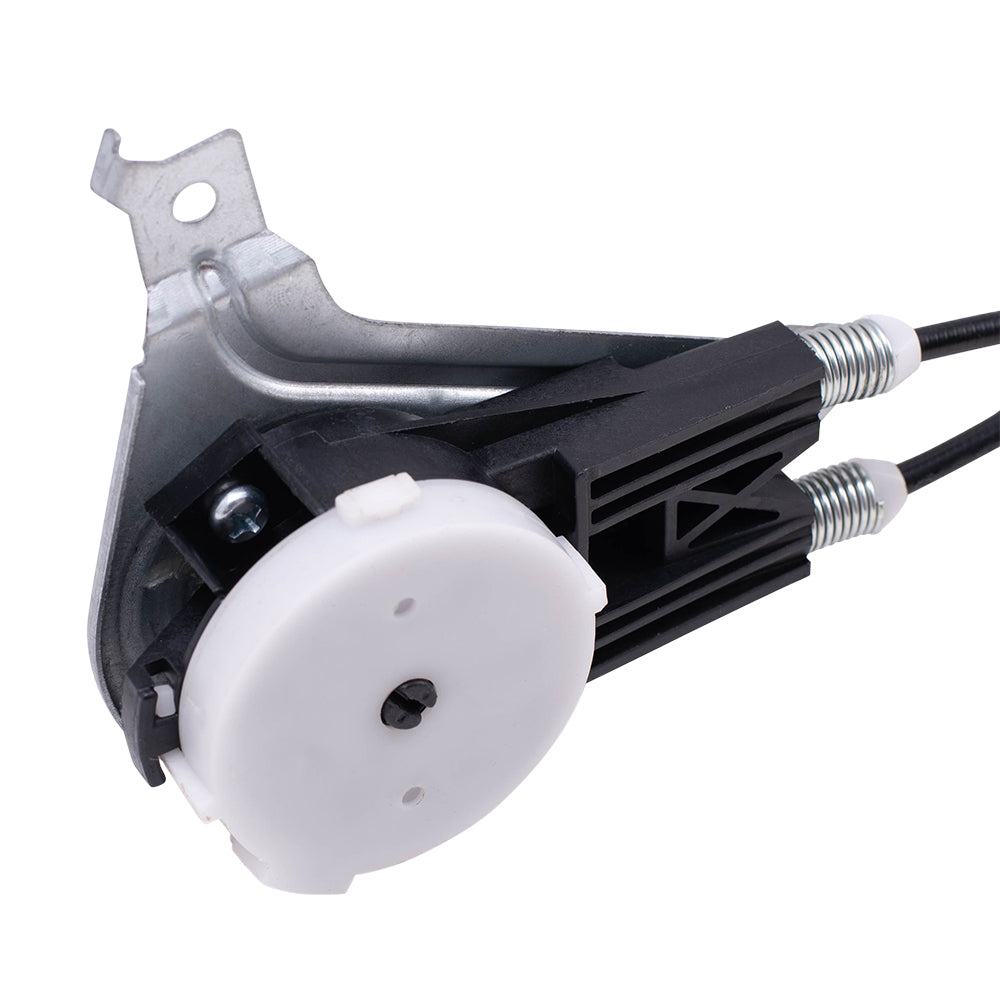 Brock Replacement Passengers Front Manual Window Lift Regulator Compatible with 1992-2014 E-Series 2015-2016 E350 Van 6C2Z1523200BA