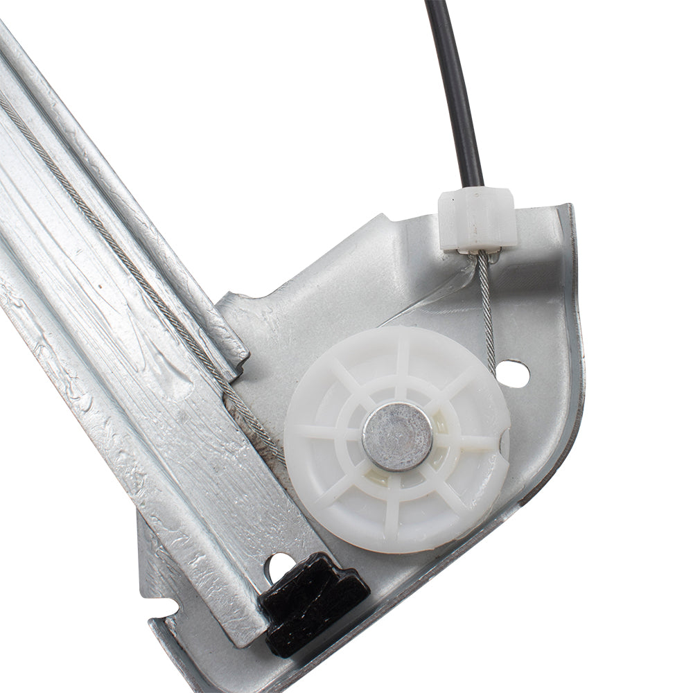 Manual Window Regulator for 2004-2008 F-150 Extended Cab Front for 2004-2007 Lobo 6L3Z1823201AA Set
