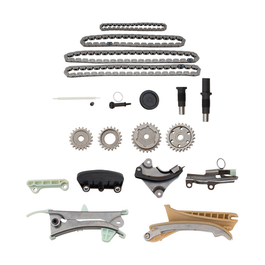 Brock Replacement Timing Chain Kit Compatible with 97-10 Explorer & Sport/ Sport Trac Pickup Ranger Mustang LR3 Mountaineer B4000