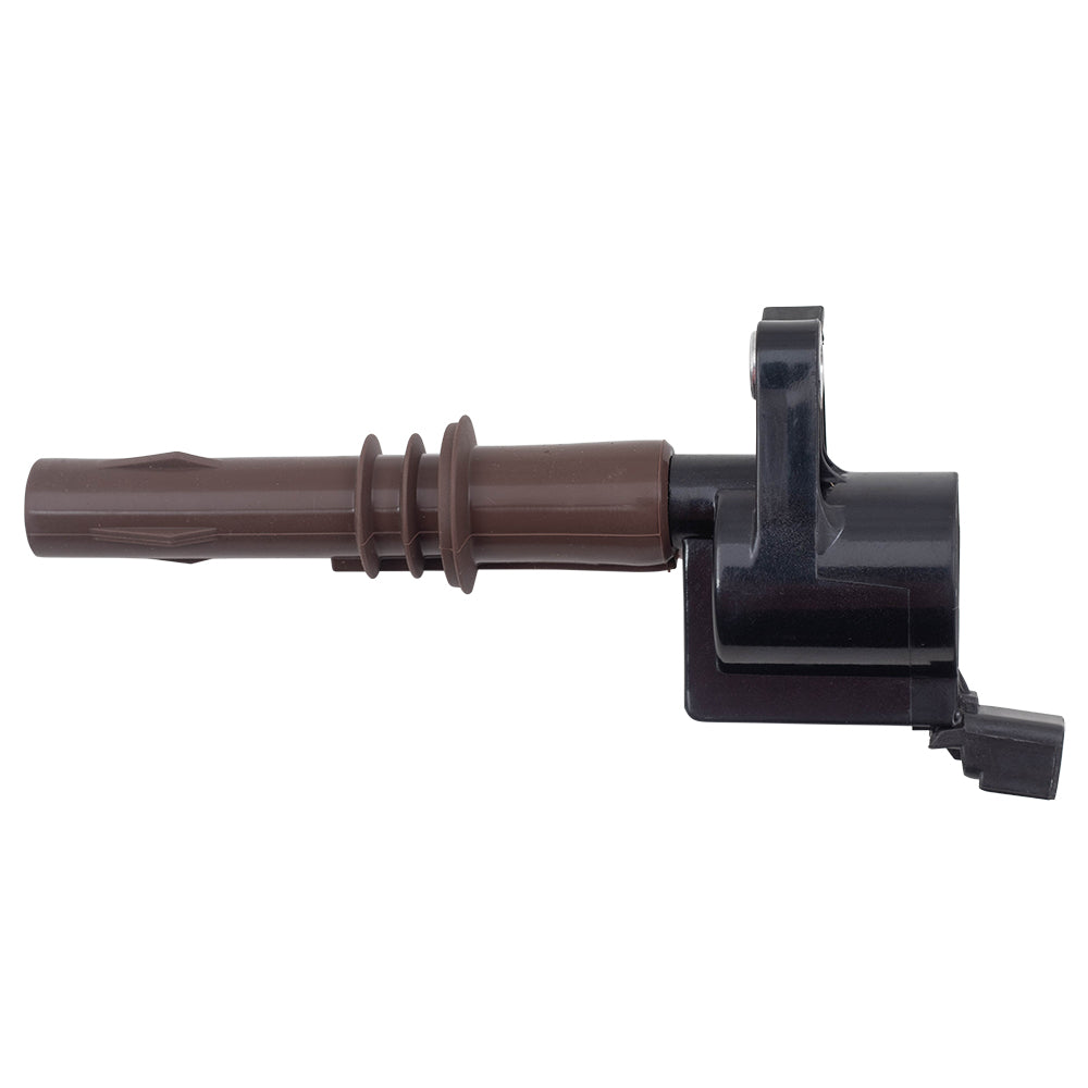 Brock Replacement 8 Pc Set Ignition Coils with Brown Boots Compatible with 2008-2010 Ford F-150