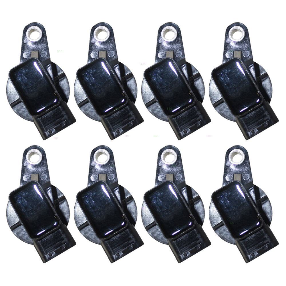 Brock Replacement 8 Piece Set Ignition Spark Plug Coils Compatible with S-Type Super V8 Vanden Plas X Type LR3 Range AJ810445