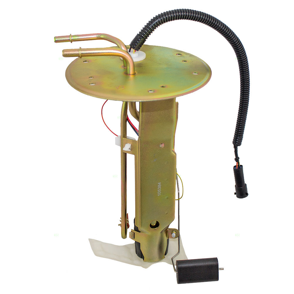 Brock Replacement Center Tank Fuel Pump Assembly with 2 Ports Compatible with 1997-2003 E-Series Van 5.4L 3C2Z 9H307 CB