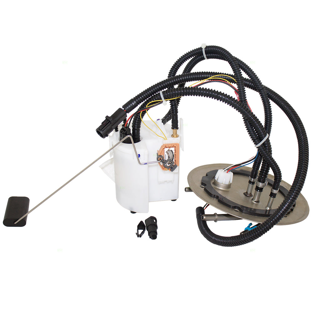 Brock Replacement Rear Tank Fuel Pump Assembly Compatible with Super Duty Pickup Truck XC3Z 9H307 BA 3C3Z 9H307 LB E2281M