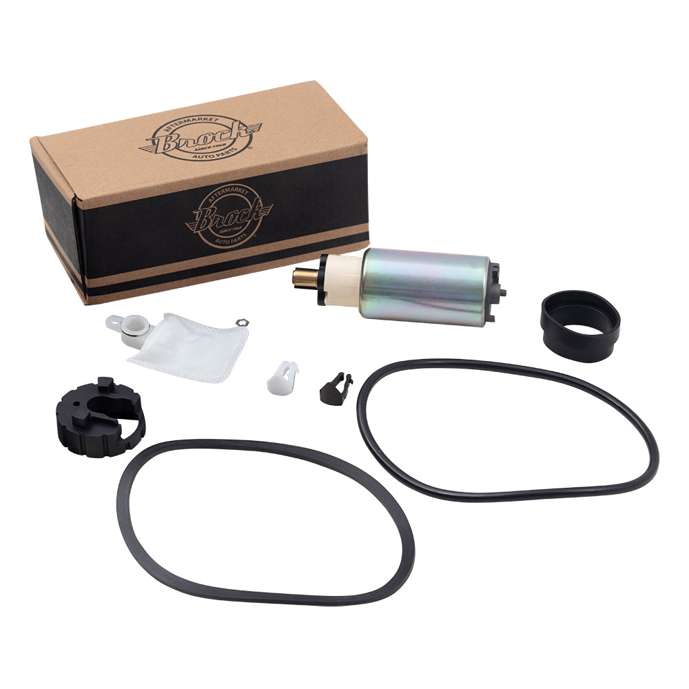 Brock Replacement Fuel Pump & Strainer Set Compatible with Various Models 3C3Z 9H307 CB E2314