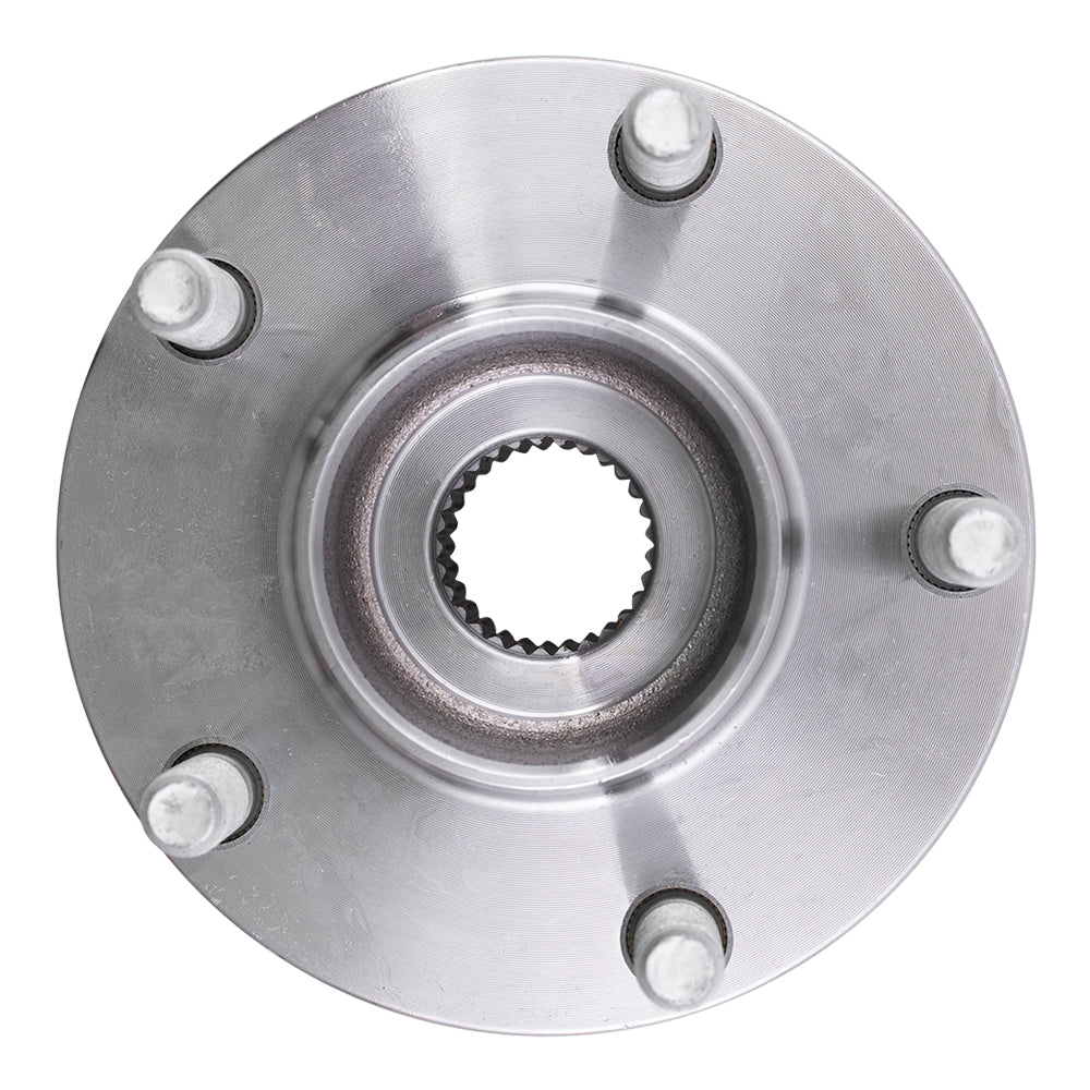 Brock Replacement Set Front Hubs with Wheel Bearings Compatible with 2009-2014 Murano