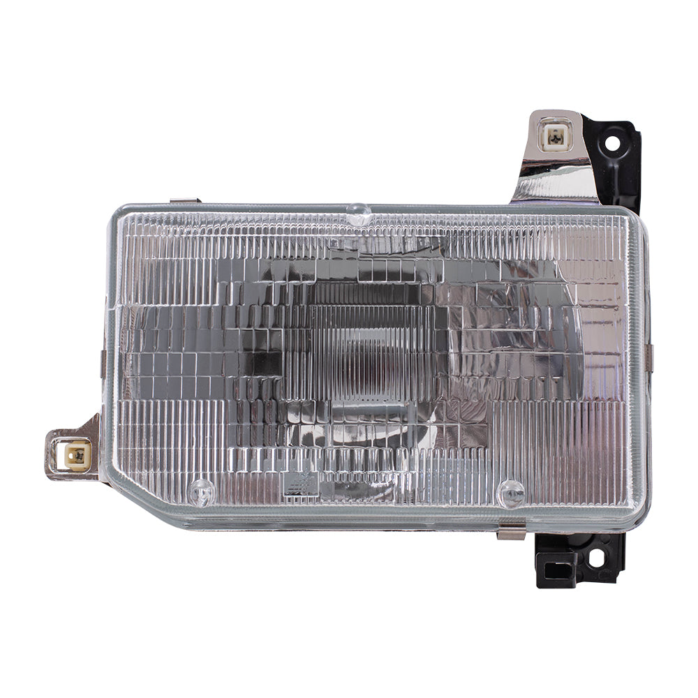 Brock Replacement Drivers Composite Headlight Headlamp Compatible with 87-95 Pathfinder Pickup Truck SUV B6060-41G00