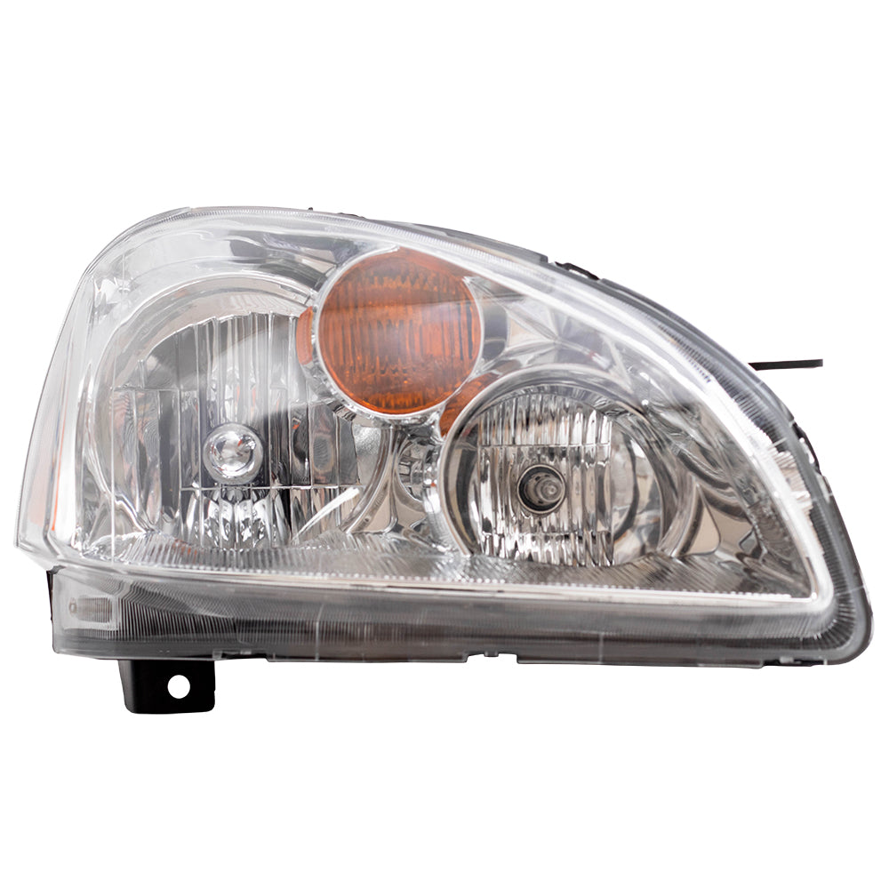 Brock Replacement Passengers Halogen Headlight Headlamp Compatible with 2002-2004 Altima 260103Z626