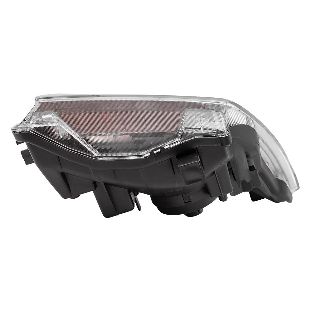 Brock Replacement Drivers Halogen Combination Headlight Headlamp Compatible with 05-07 Pathfinder 05-08 Frontier 26060EA525