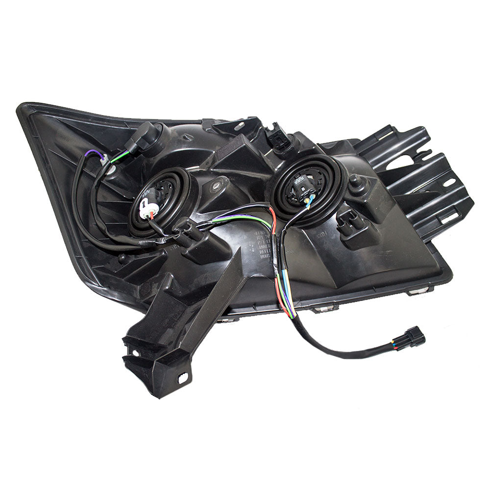 Brock Replacement Drivers Halogen Combination Headlight Headlamp Compatible with 08-15 Armada 26060-9GA0B NI2502175