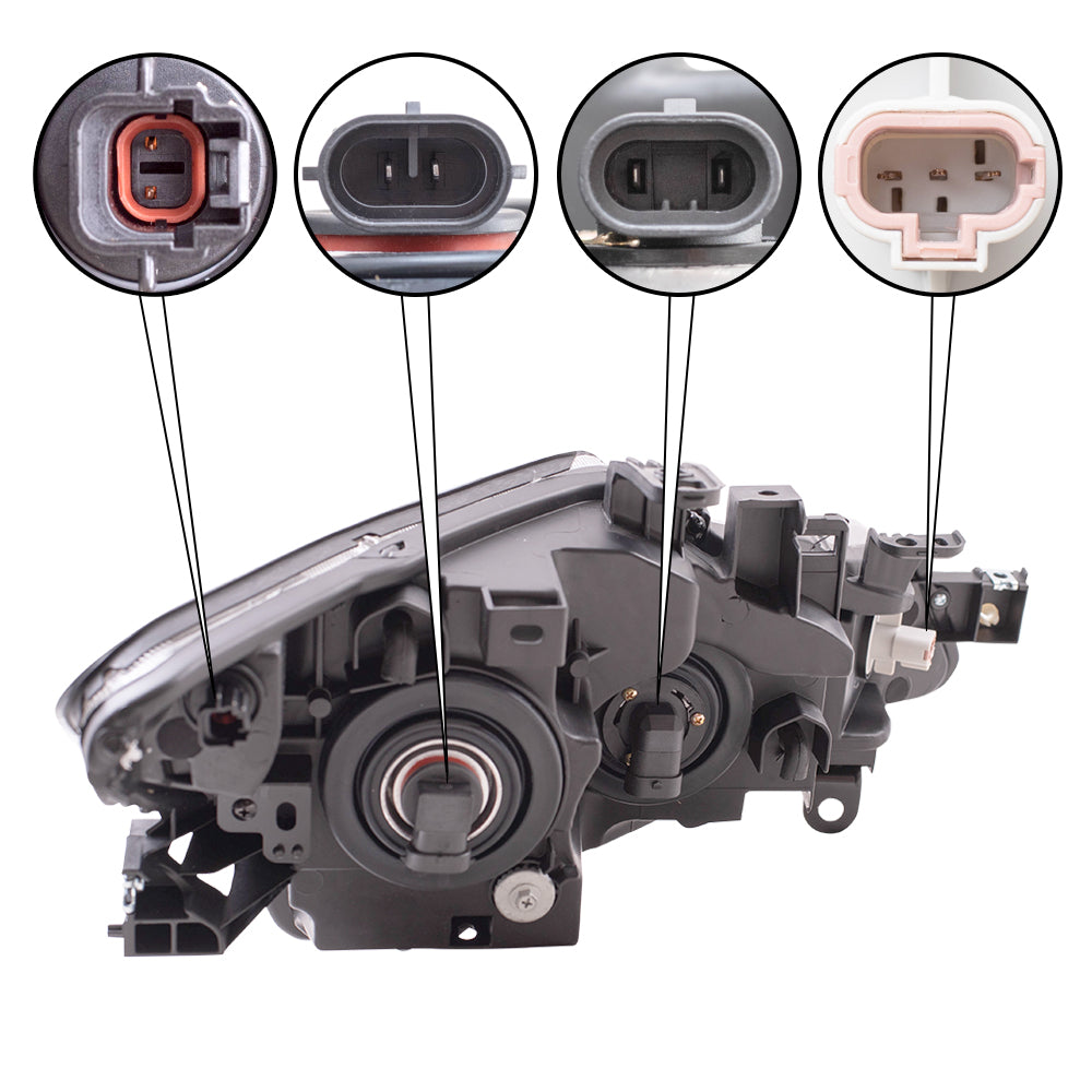 Brock 4221-0038L Halogen Headlight