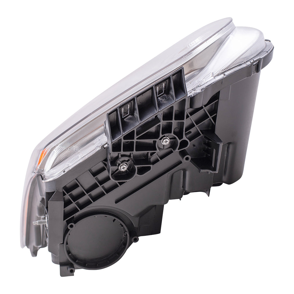 Headlight for 2008-2013 Rogue w/ Chrome Bezel for 2014-2015 Rogue Select 26060JM00A Set NI2502170