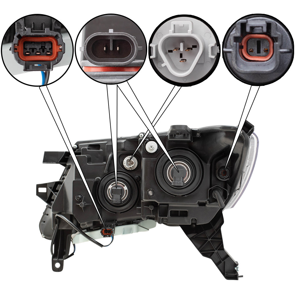 Headlight for 2017-2020 Pathfinder 260609PF9A Set NI2502252