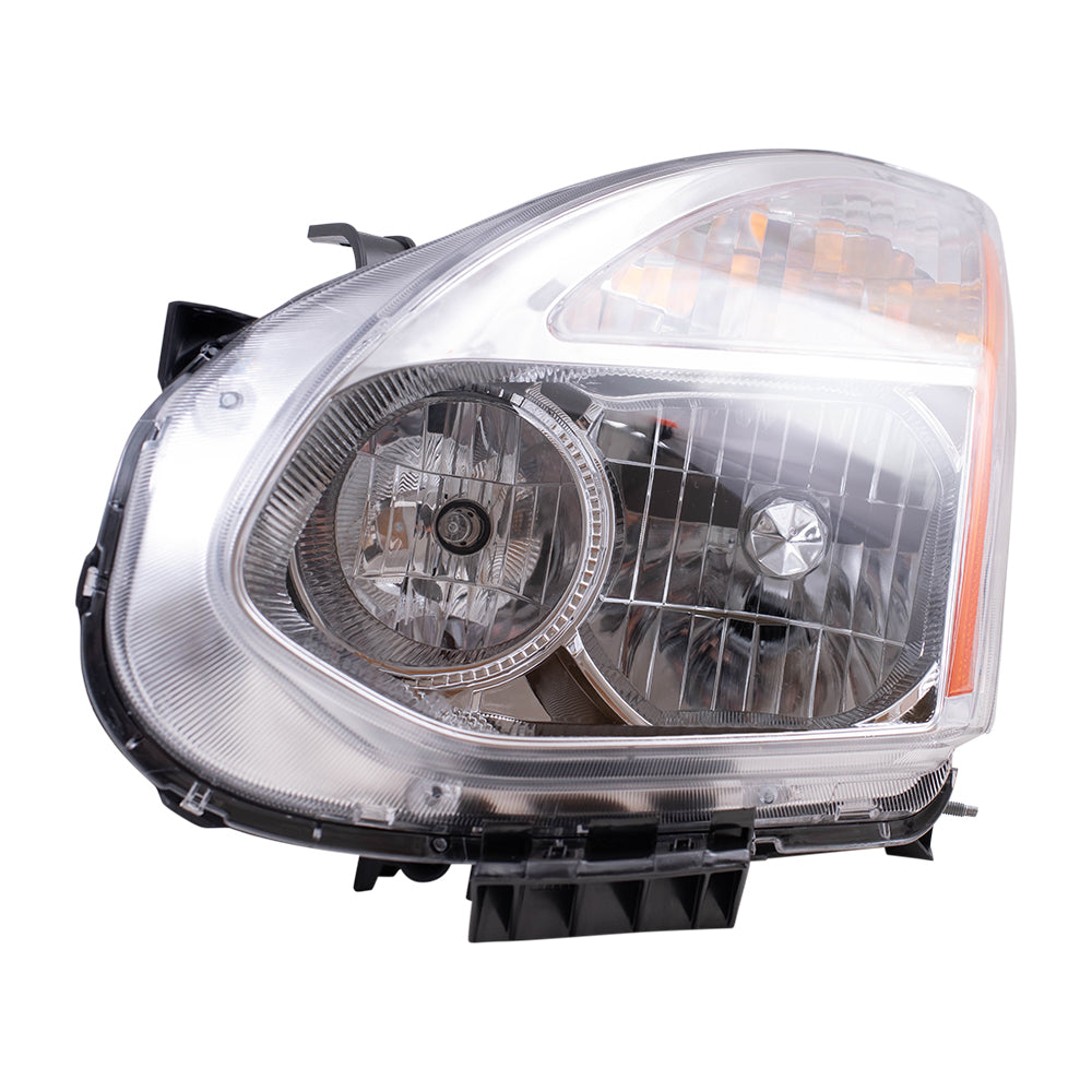 Brock Replacement Driver Side HID Combination Headlight Assembly without HID Kit Compatible with 2008-2010 Nissan Rogue