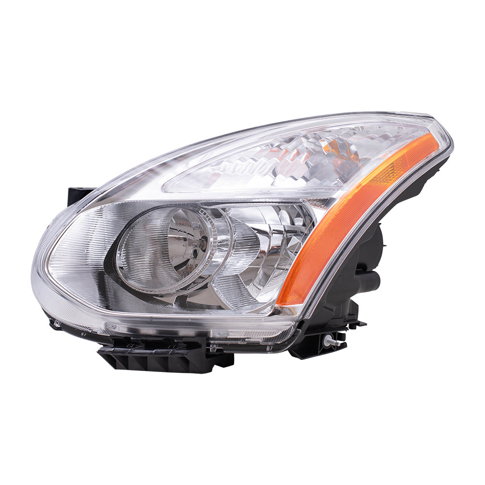 Brock Replacement Driver Side HID Combination Headlight Assembly without HID Kit Compatible with 2008-2010 Nissan Rogue