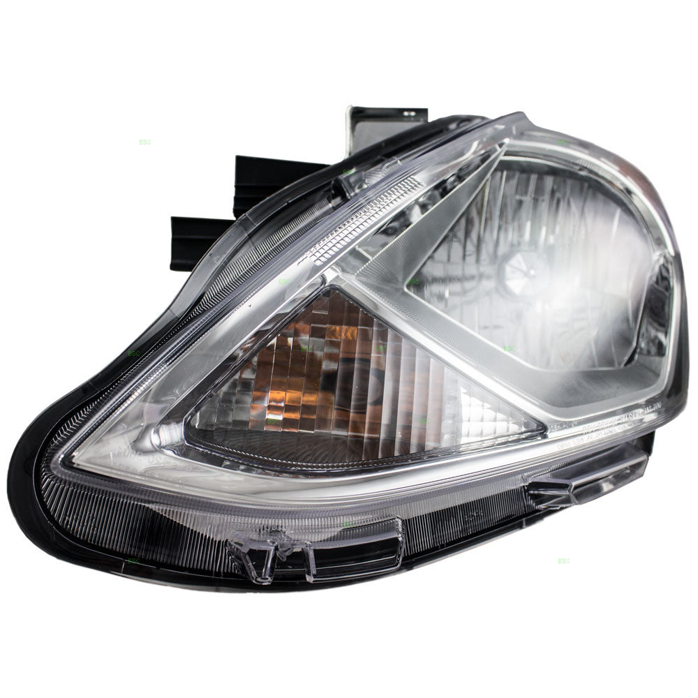 Brock Replacement Drivers Combination Headlamp Headlight Assembly Compatible with 2015-2019 Versa Sedan 26060-9KK0A